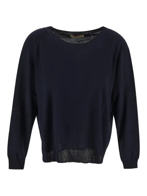 Gentry Portofino fine-knit jumper