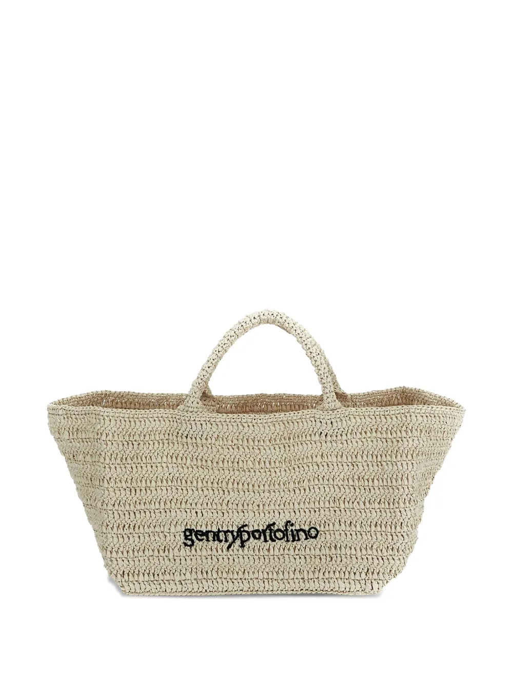 Gentry Portofino logo-embroidered tote bag