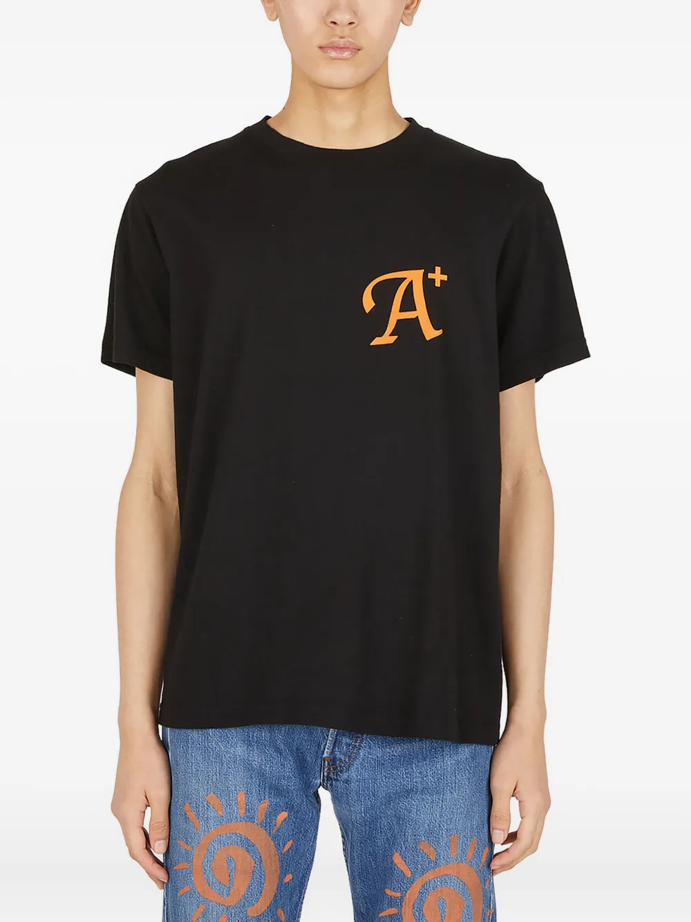Perks And Mini graphic-motif jersey T-shirt - ブラック Perks And Mini graphic-motif jersey T-shirt - ブラック