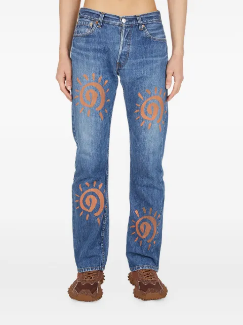 Perks And Mini graphic-motif jeans