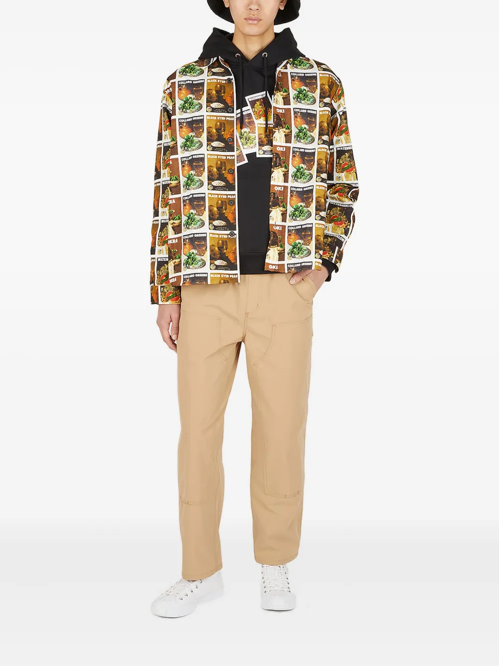 Sky High Farm katoenen shirt Bruin