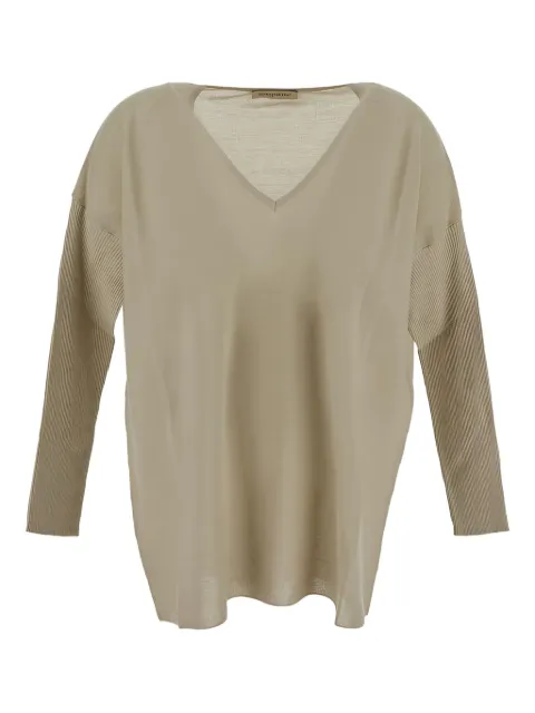 Gentry Portofino fine-knit jumper