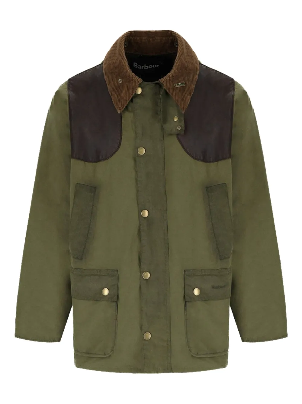 Barbour chamarra de algodón | verde | Image 1