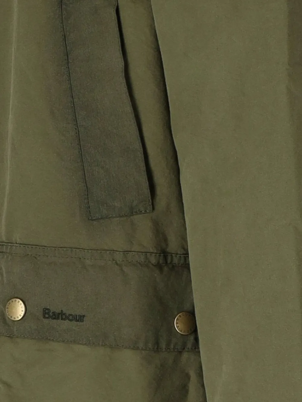 Barbour Katoenen jack Groen
