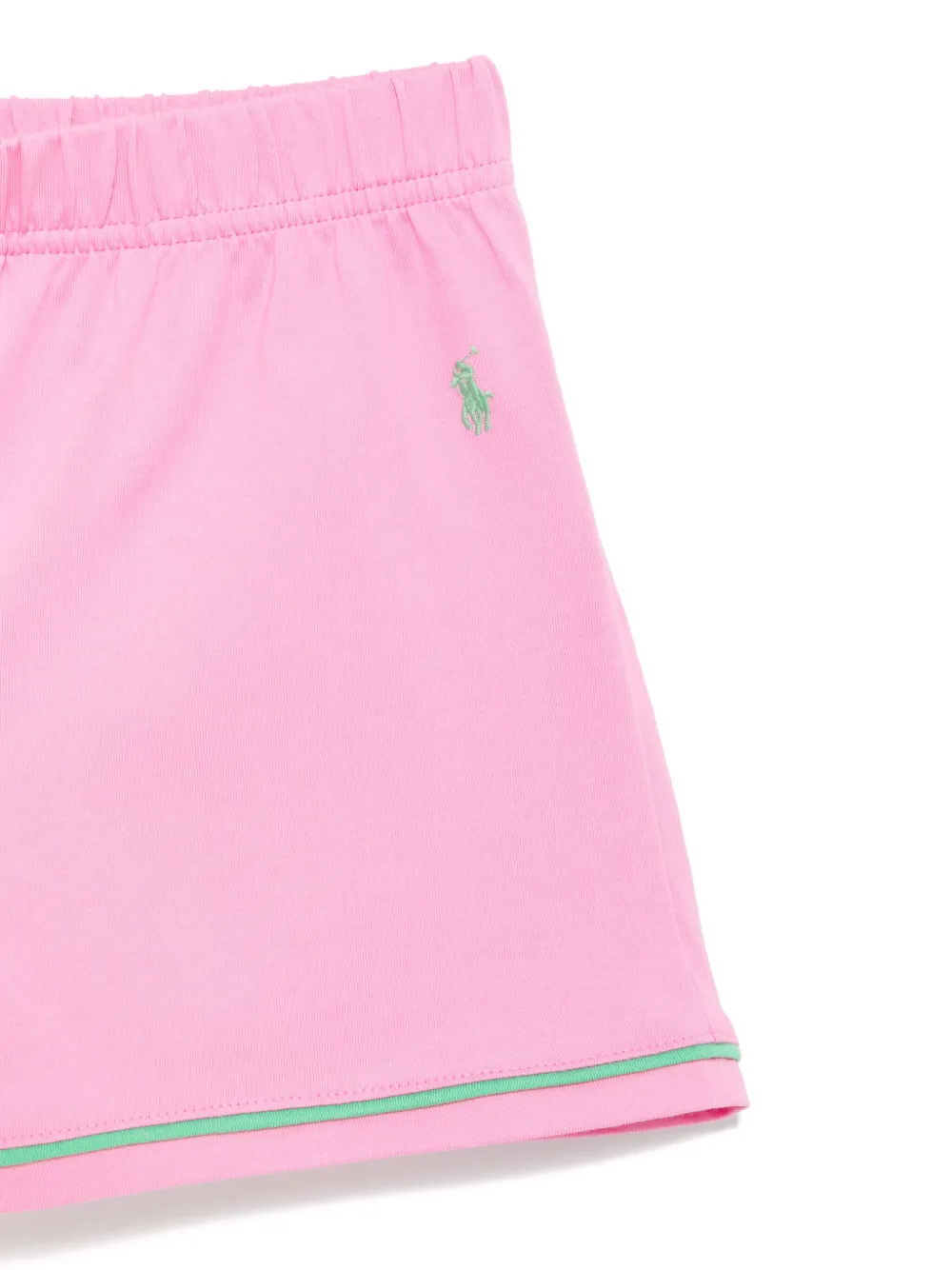 POLO RALPH LAUREN KIDS Shorts met print Roze