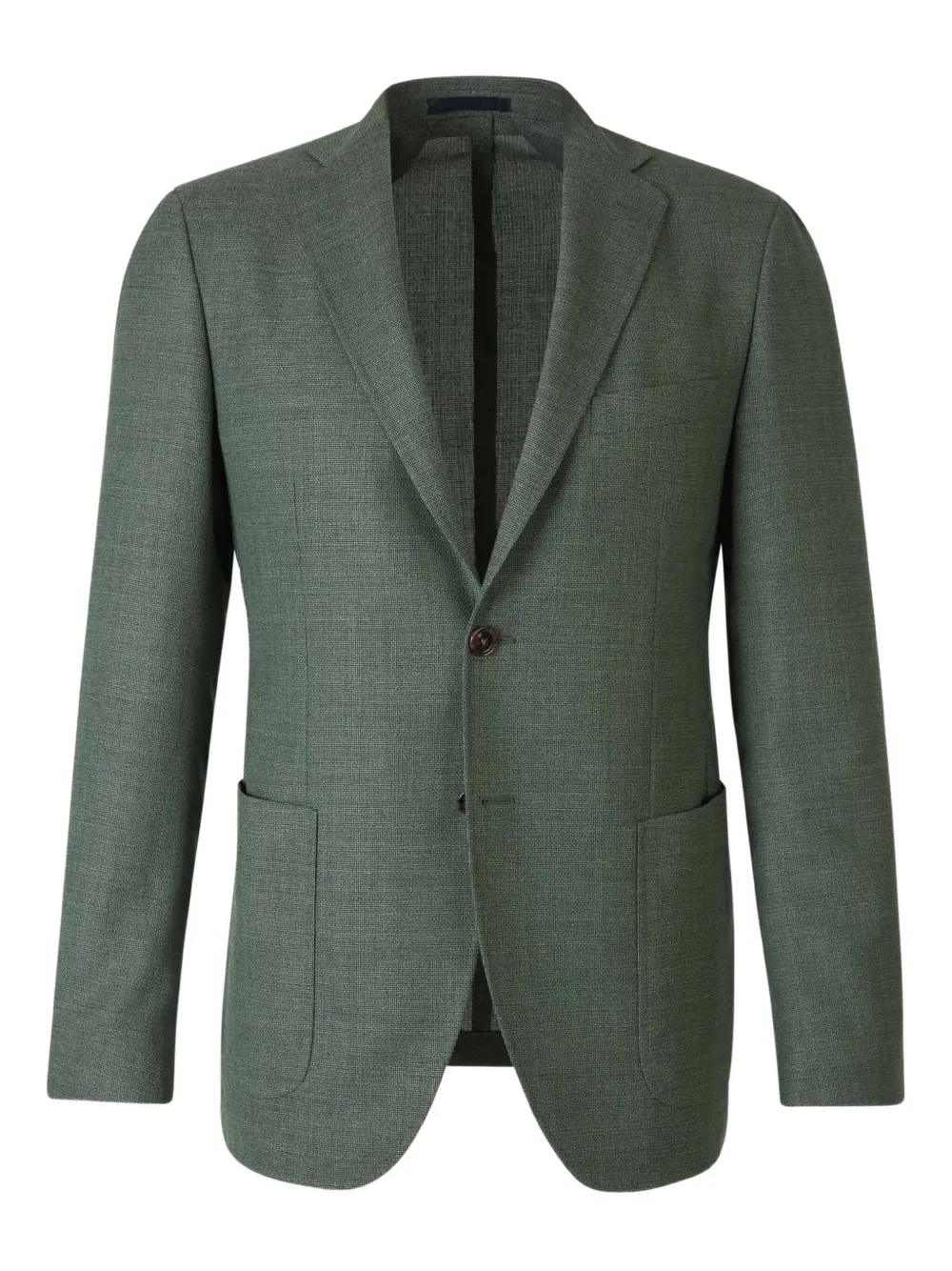 Scabal patch-pockets blazer