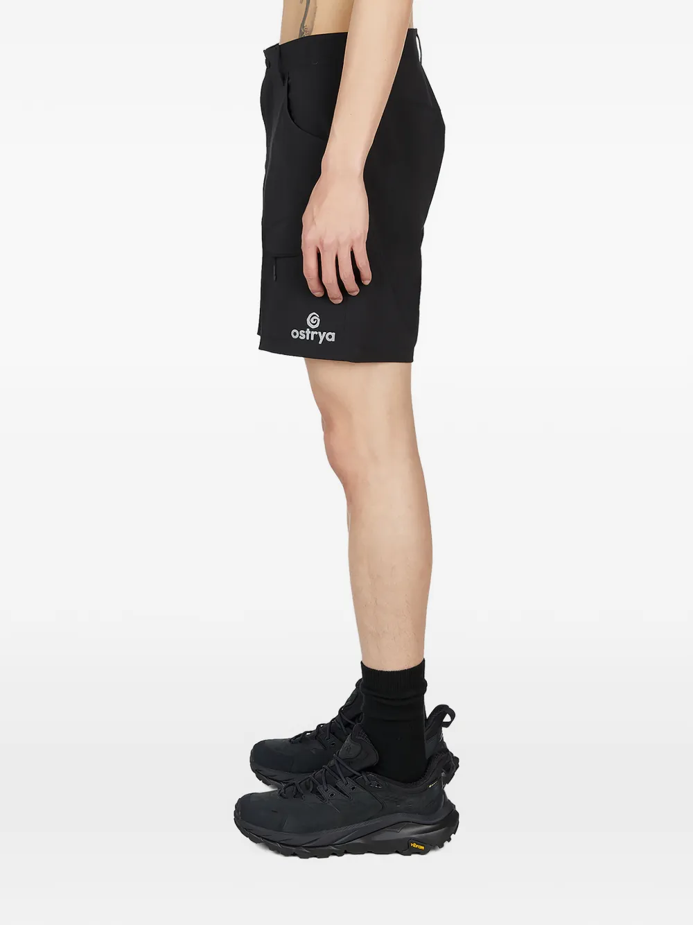 Ostrya Cargo shorts Zwart