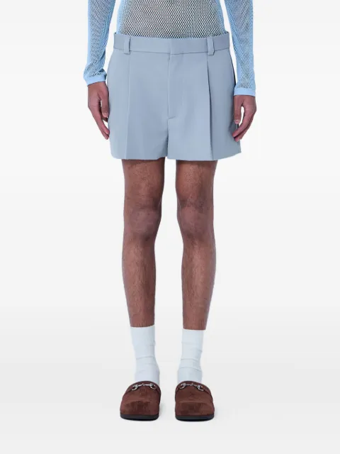 Gucci shorts de vestir con tiro medio