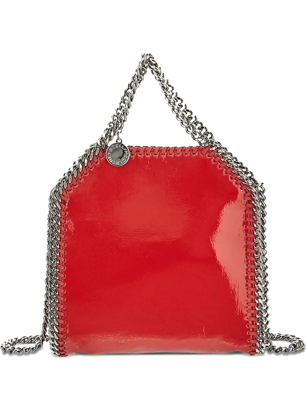 Stella McCartney Shopper met schakelketting Rood