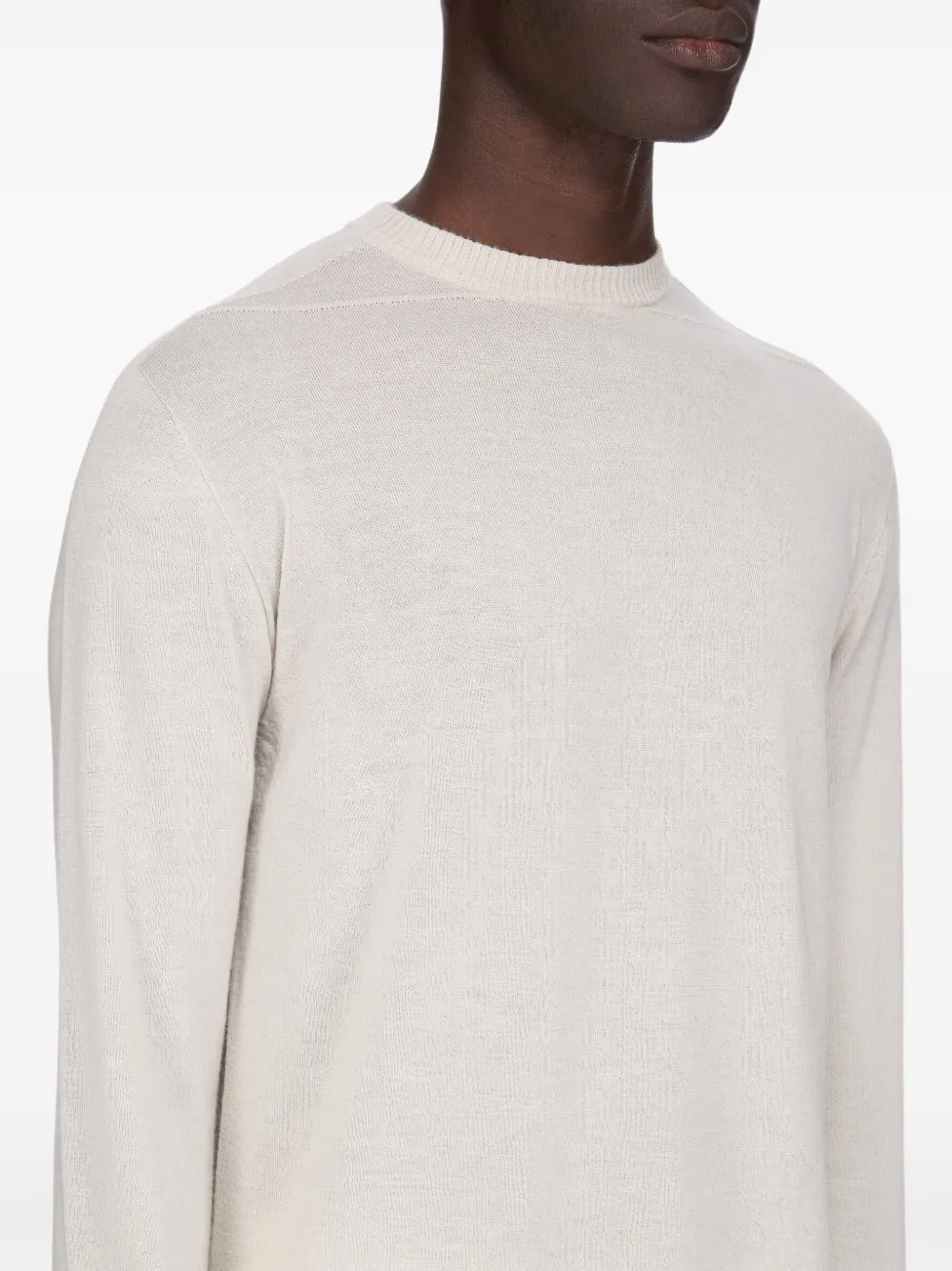 Rick Owens Kasjmier trui Beige