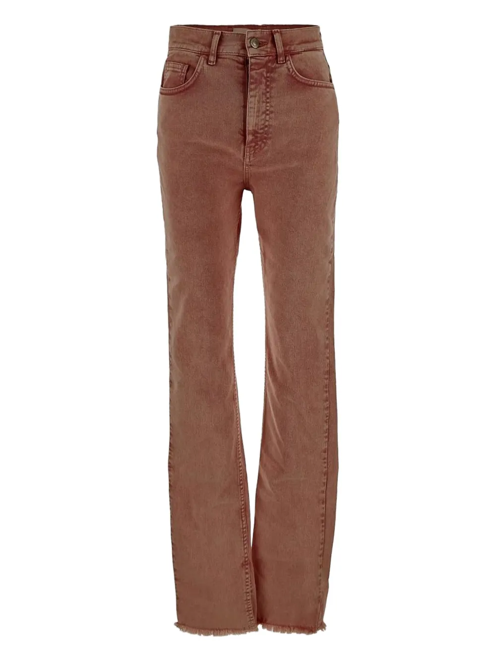 DES PHEMMES garment-dyed jeans