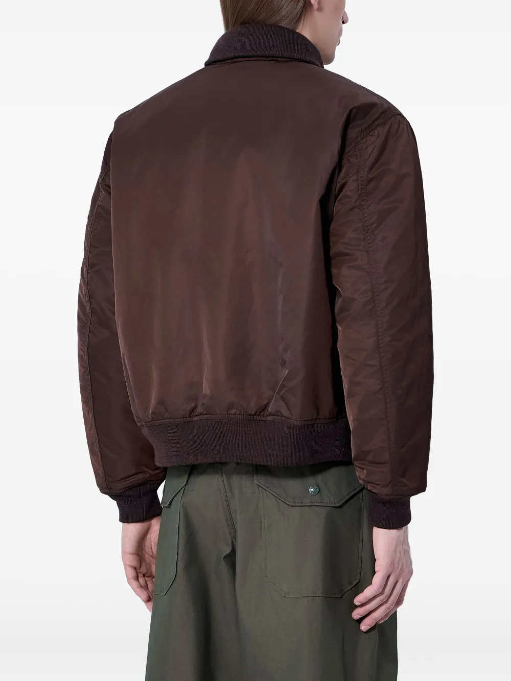 Engineered Garments Bomberjack met rits Bruin