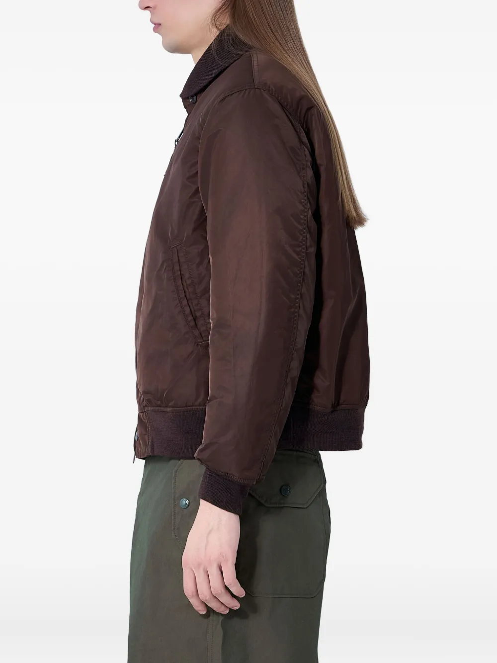 Engineered Garments Bomberjack met rits Bruin