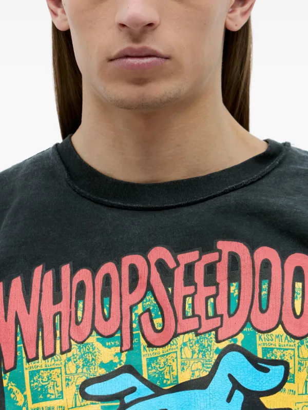 Hysteric Glamour Bulldog T-shirt | Black | FARFETCH ZA