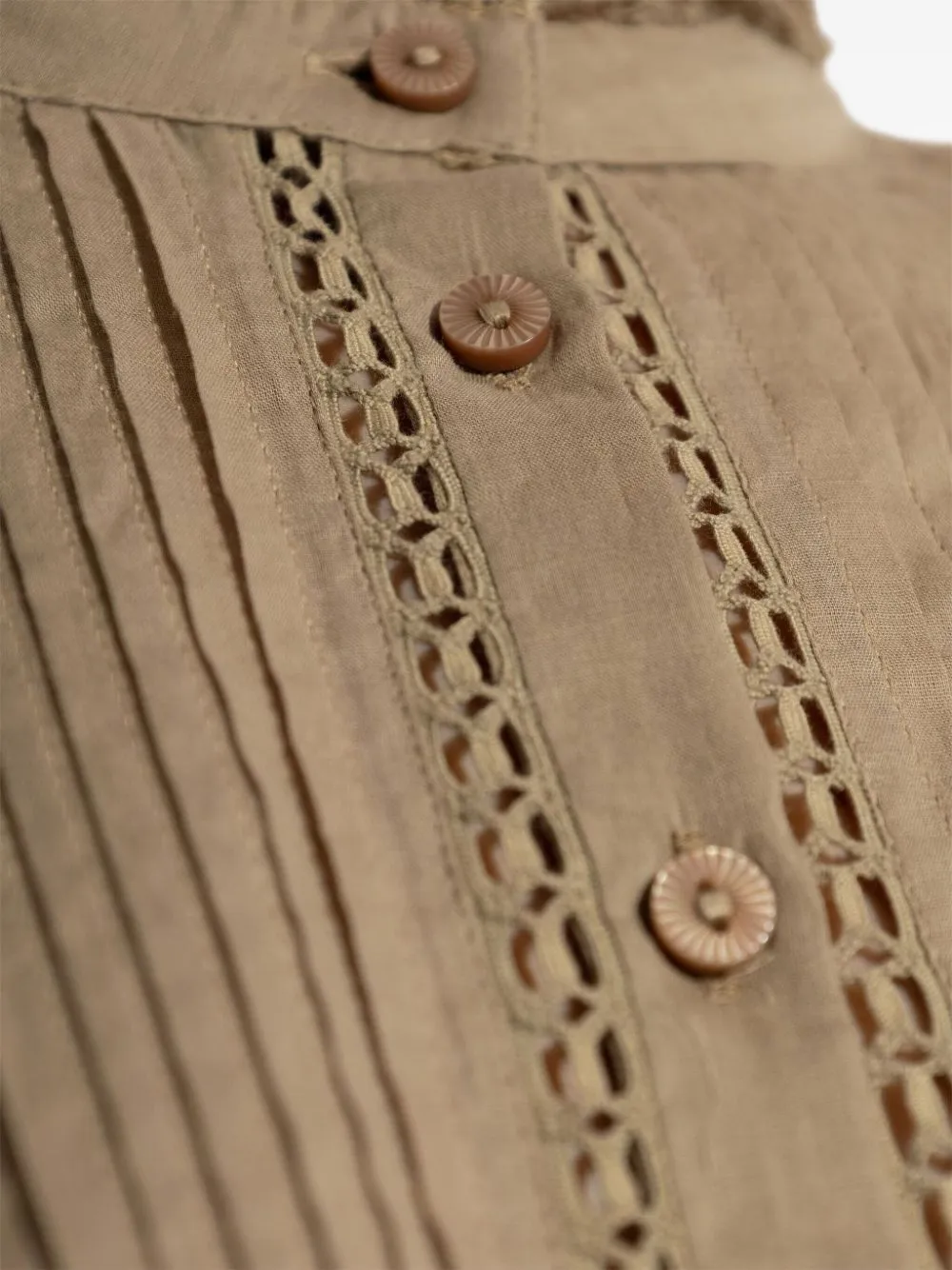 ISABEL MARANT Katoenen shirt Bruin