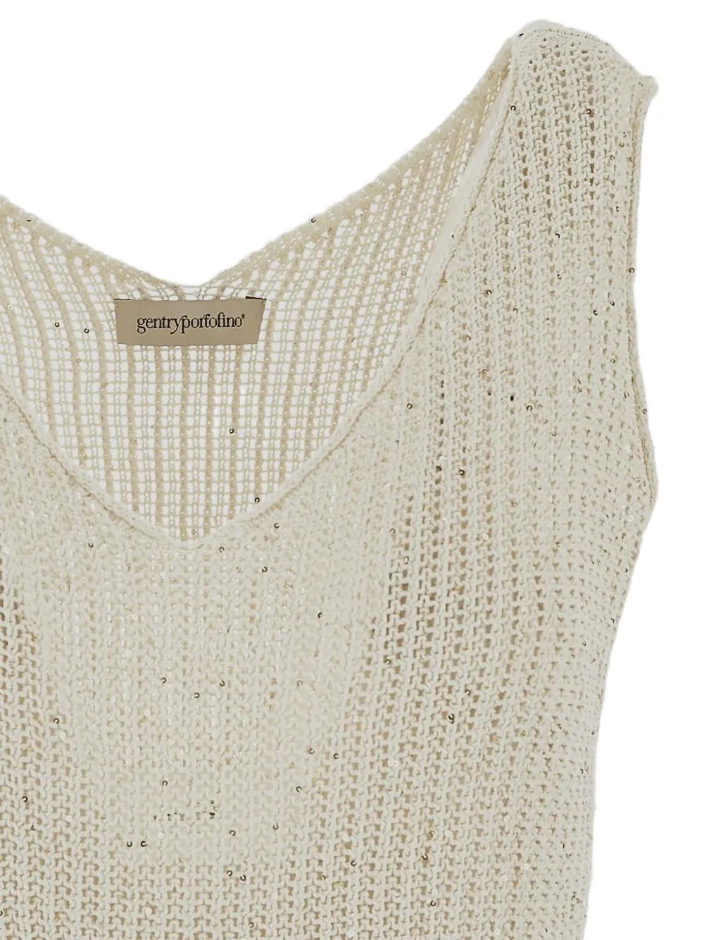 Gentry Portofino Gehaakt vest Beige