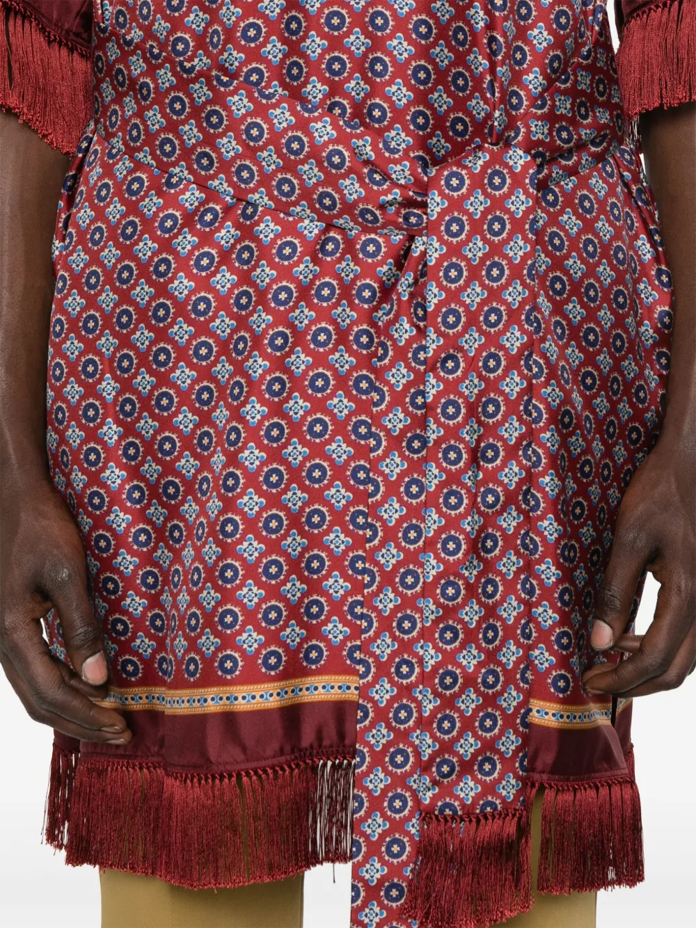 Valentino Garavani Overhemd met print CZS RED