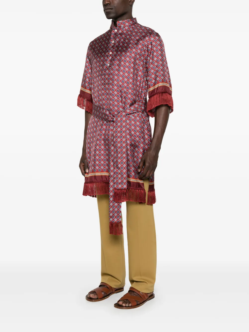 Valentino Garavani Overhemd met print CZS RED