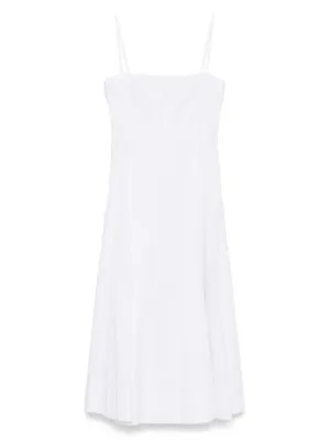 staud beaded white dress Staud Women's Wells Dress - White - Size 4