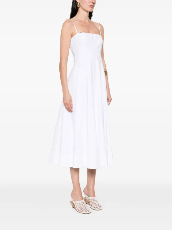 ワンピース STAUD Woman Dress White 907291 WHT STAUD: Dress woman - White | Staud dress 907291 online at