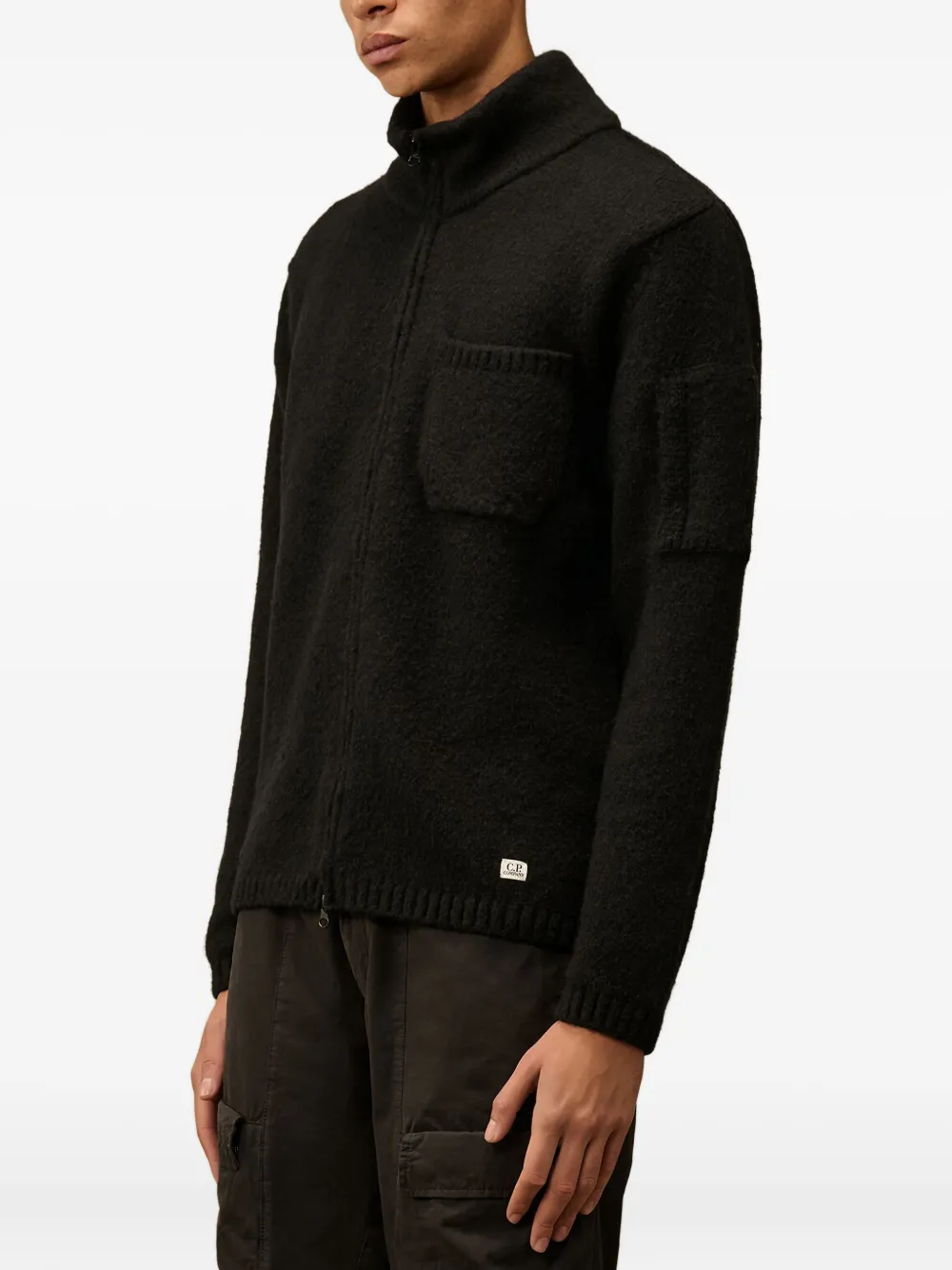 C.P. Company Vest met rits Zwart