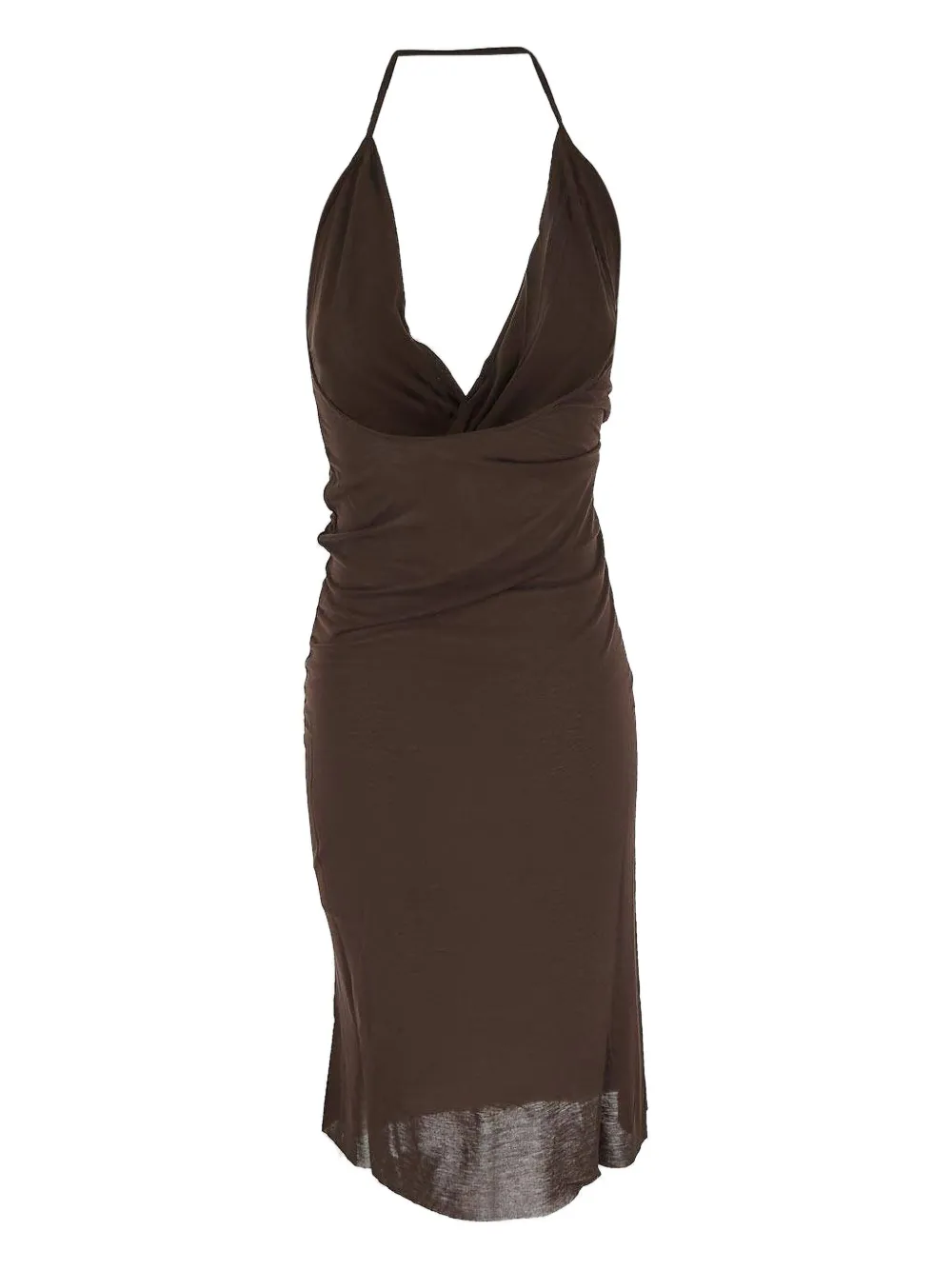 Rick Owens Hollywood jurk Bruin