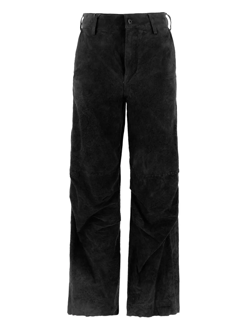 Salvatore Santoro Leren broek Zwart