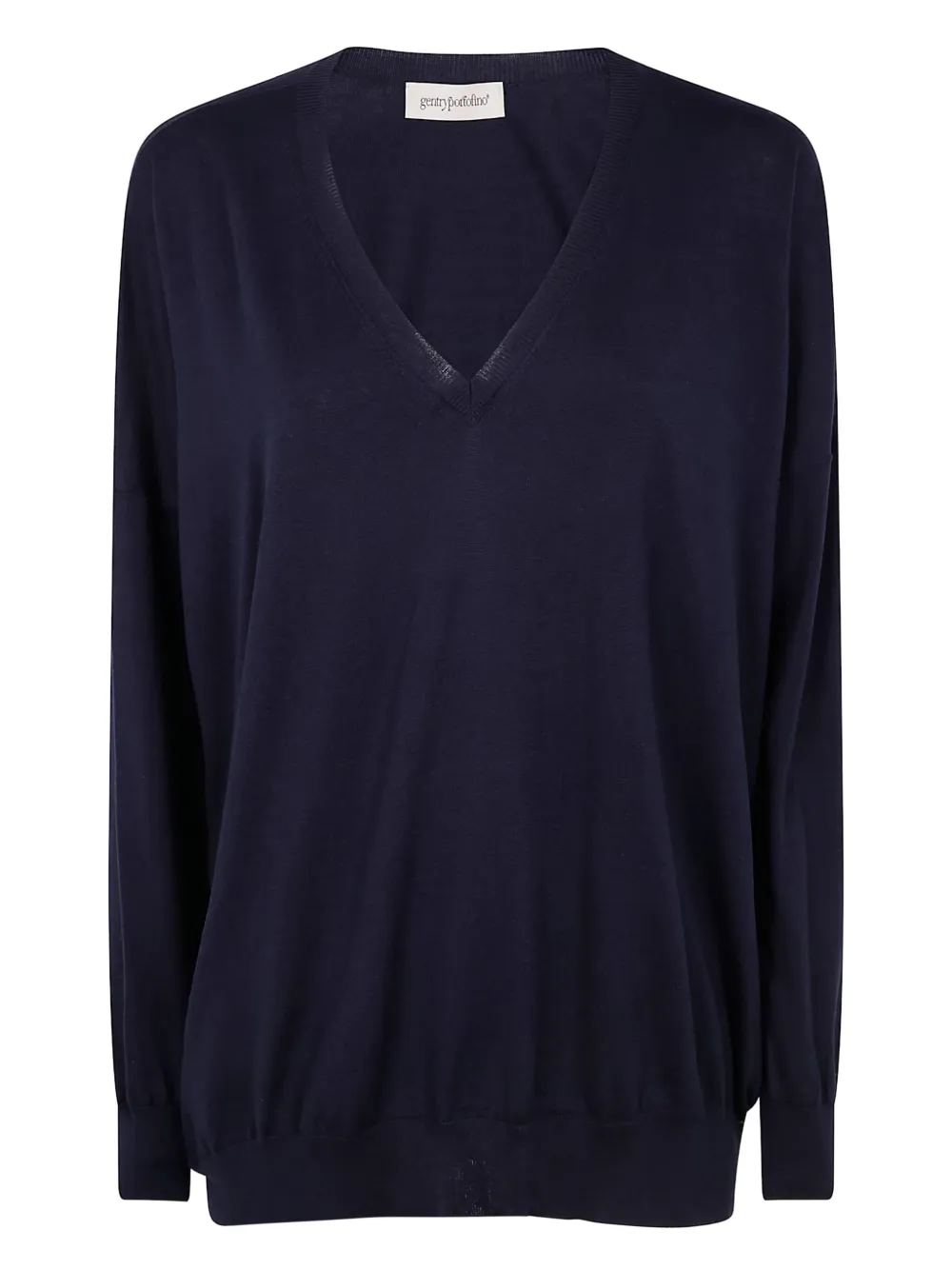 Gentry Portofino Fijngebreide trui Blauw