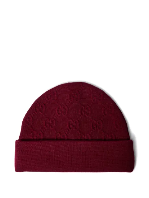Gucci Beanie mit GG-Muster