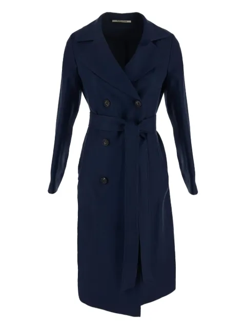 Tagliatore linen trench coat 