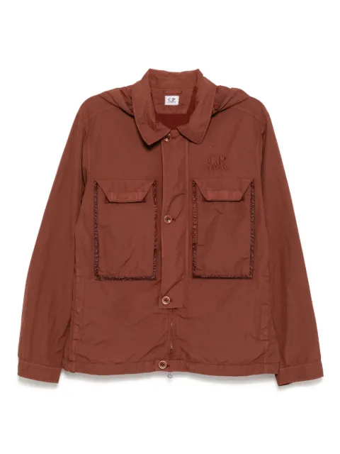 C.P. Company Hemdjacke mit flacher Linse