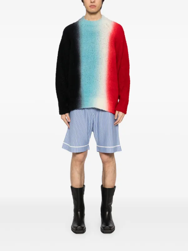 Charles Jeffrey Loverboy ストライプ ショートパンツ | ブルー