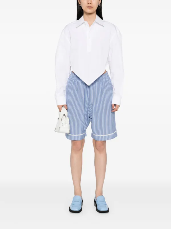 Charles Jeffrey LOVERBOY ショートパンツ ストライプ Charles Jeffrey Loverboy ストライプ ショートパンツ