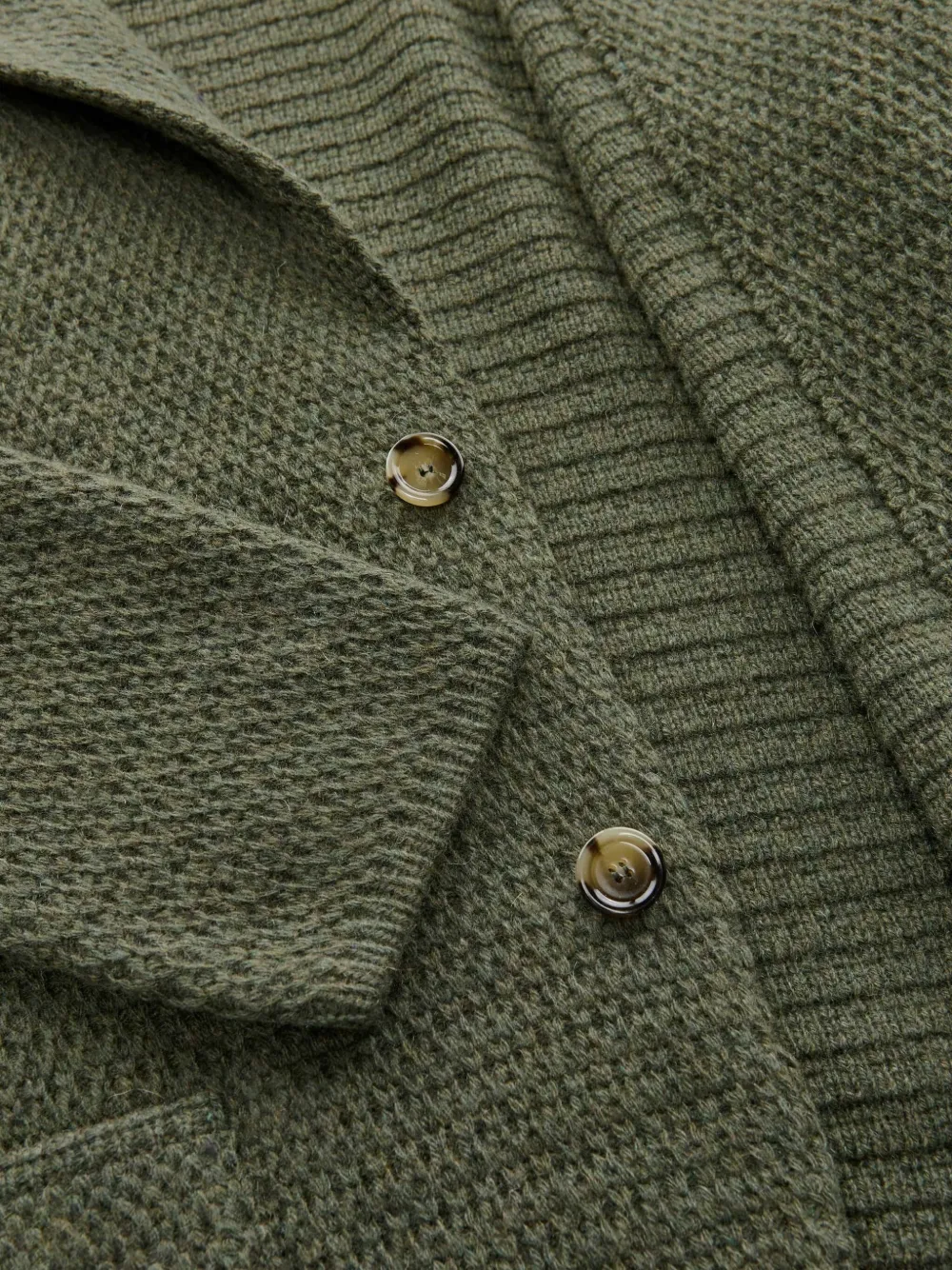 Lardini Wollen blazer Groen