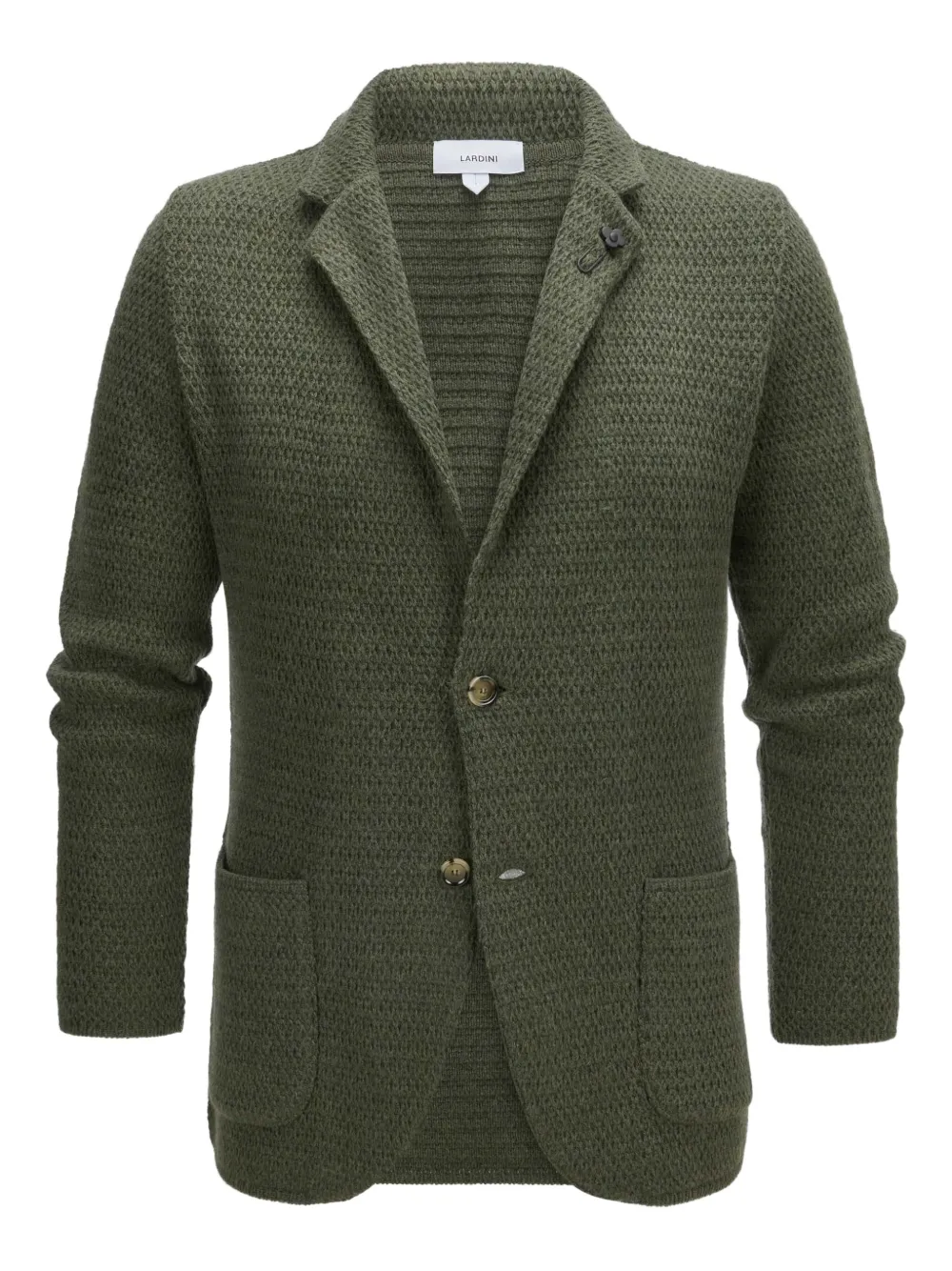 Lardini Wollen blazer Groen