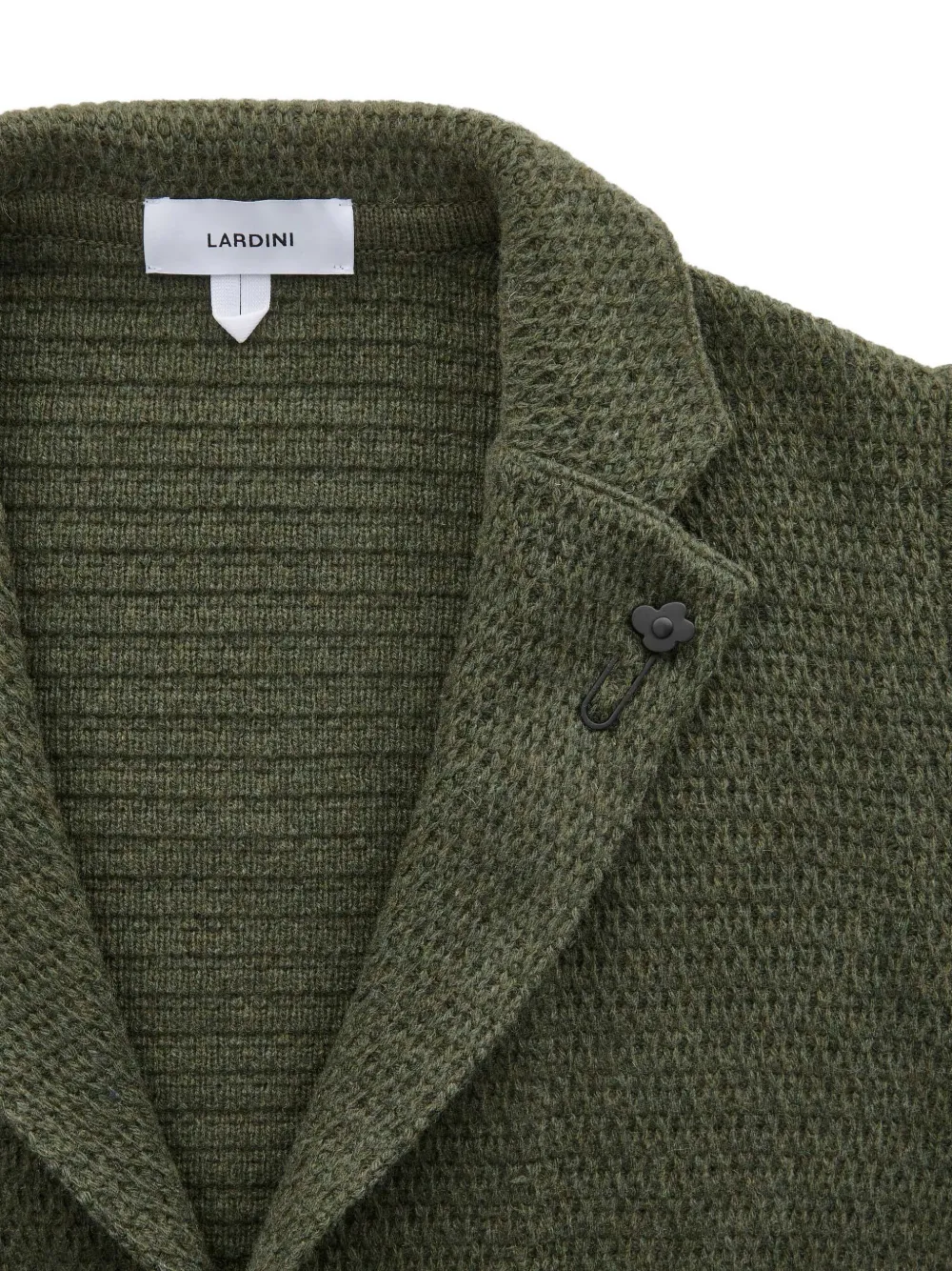 Lardini Wollen blazer Groen