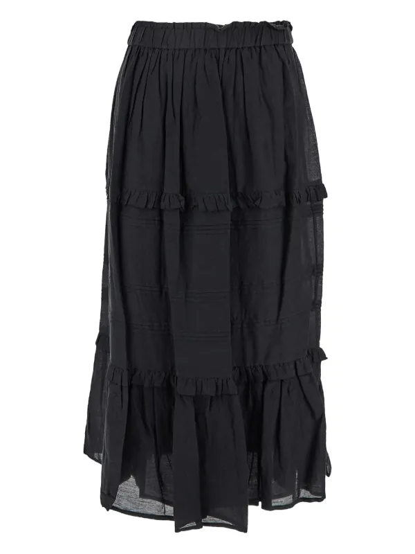 スカート MARANT ETOILE 'Diya' skirt Black DIYA SKIRT Woman black | ISABEL MARANT Official online store