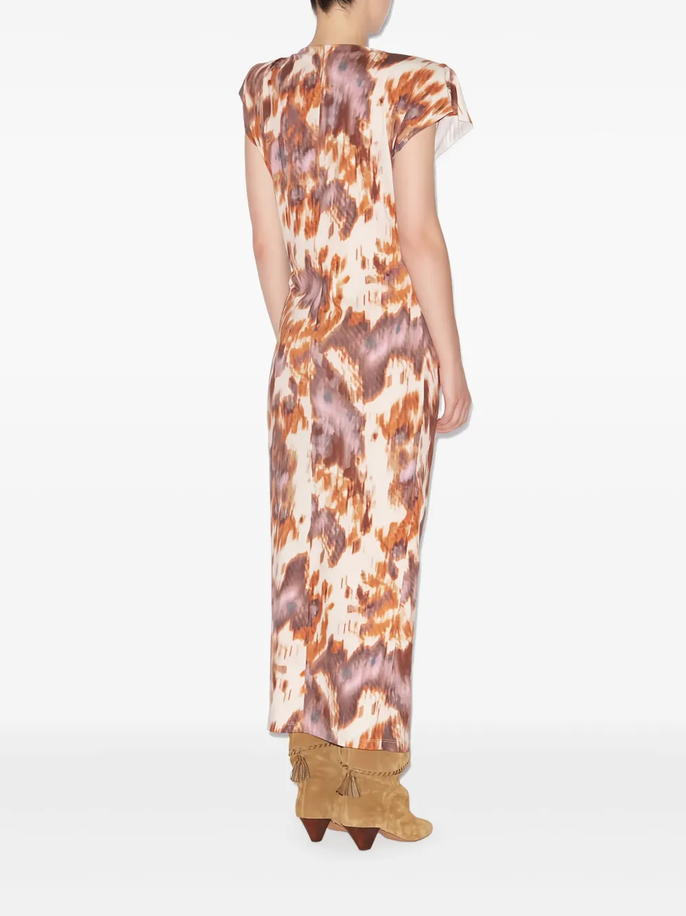 ISABEL MARANT Nadela jurk Bruin