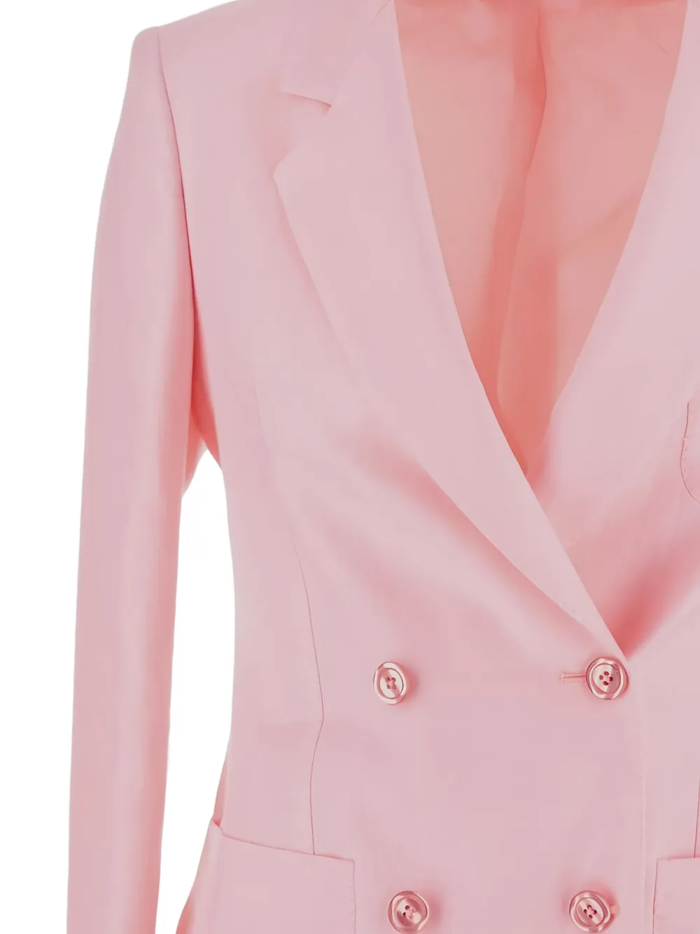 Tagliatore Linen Blazer In Pink