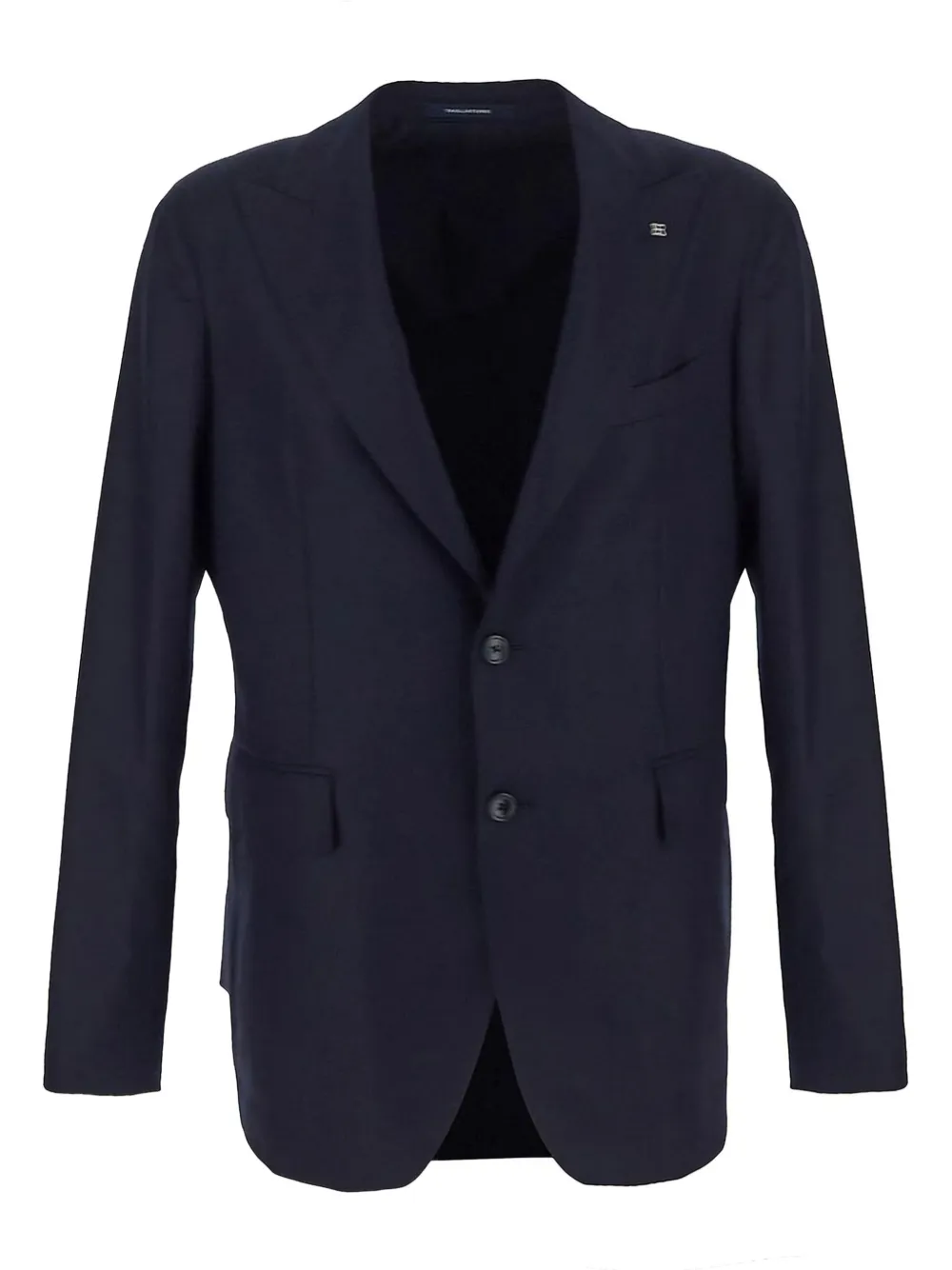 Tagliatore Wollen pak met enkele rij knopen Blauw