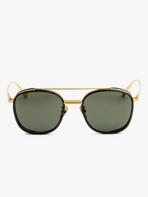 Linda Farrow Sonnenbrille mit eckigem Gestell