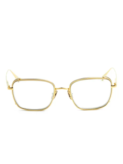 Linda Farrow lentes con armazón cuadrada