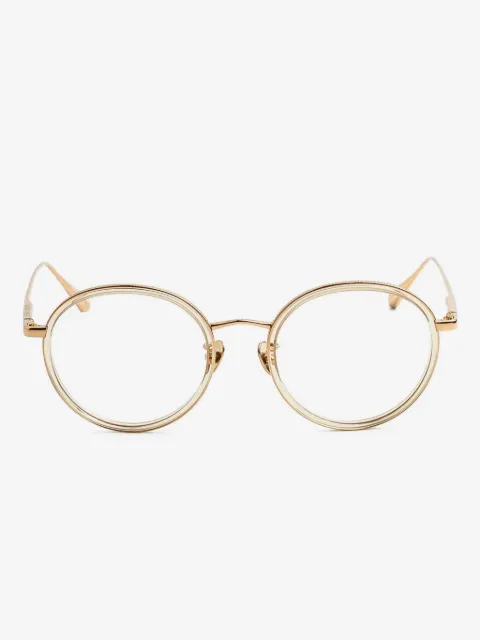 Linda Farrow round-frame glasses 
