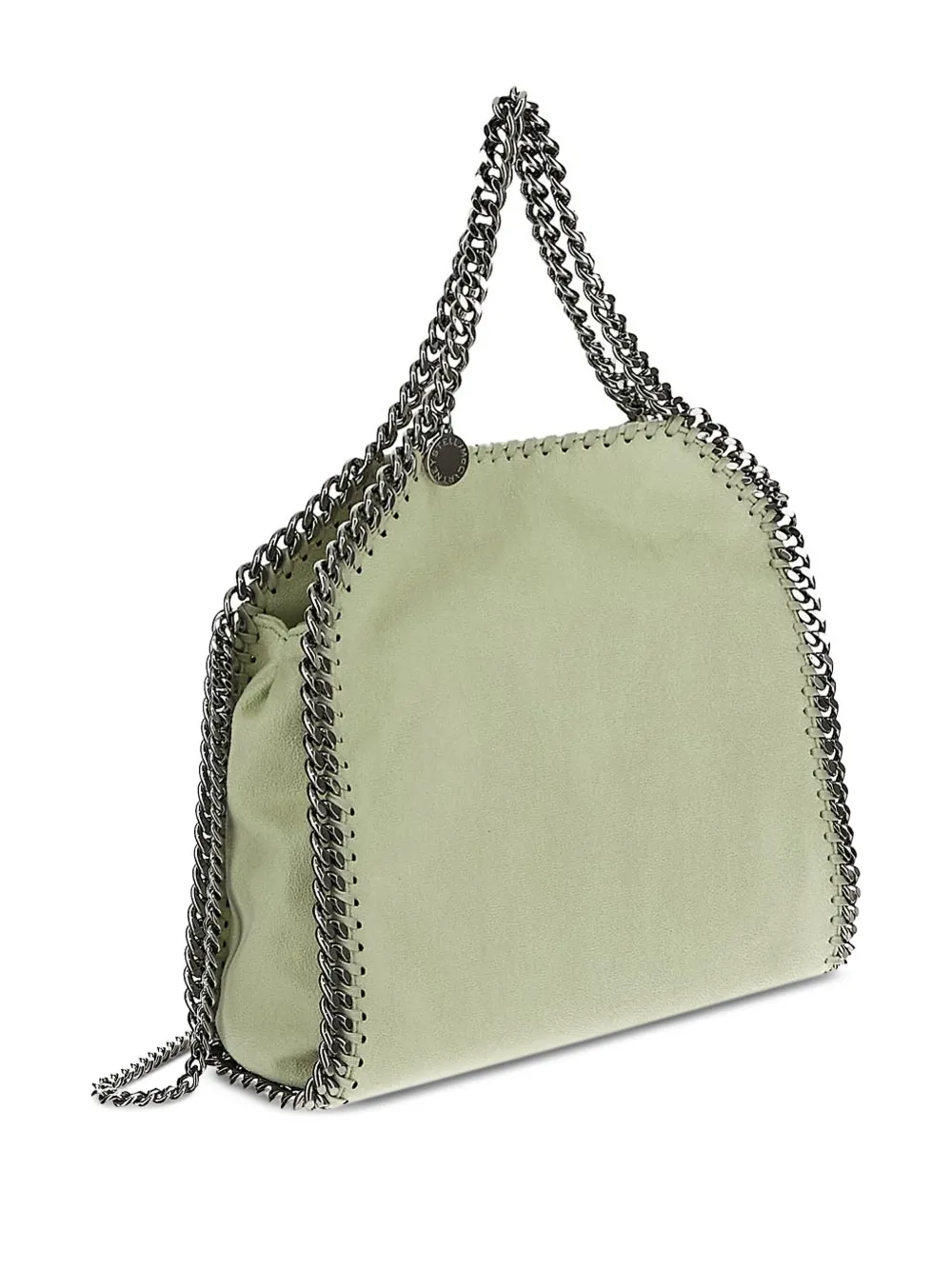 Stella McCartney Shopper met schakelketting Groen