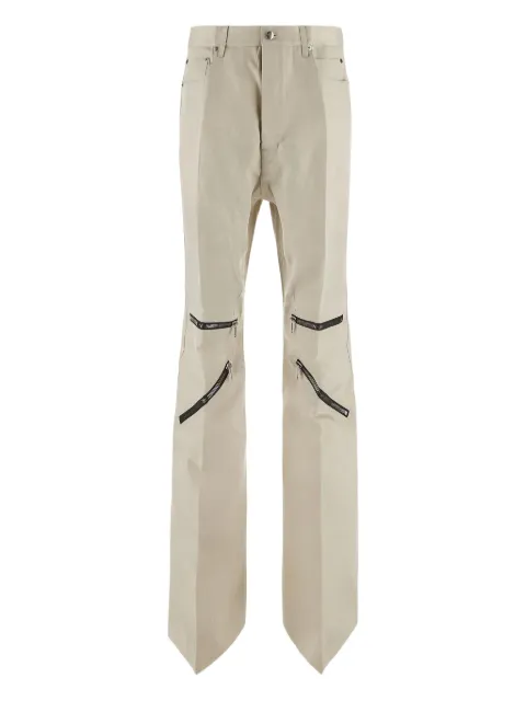 Rick Owens linen straight-leg trousers