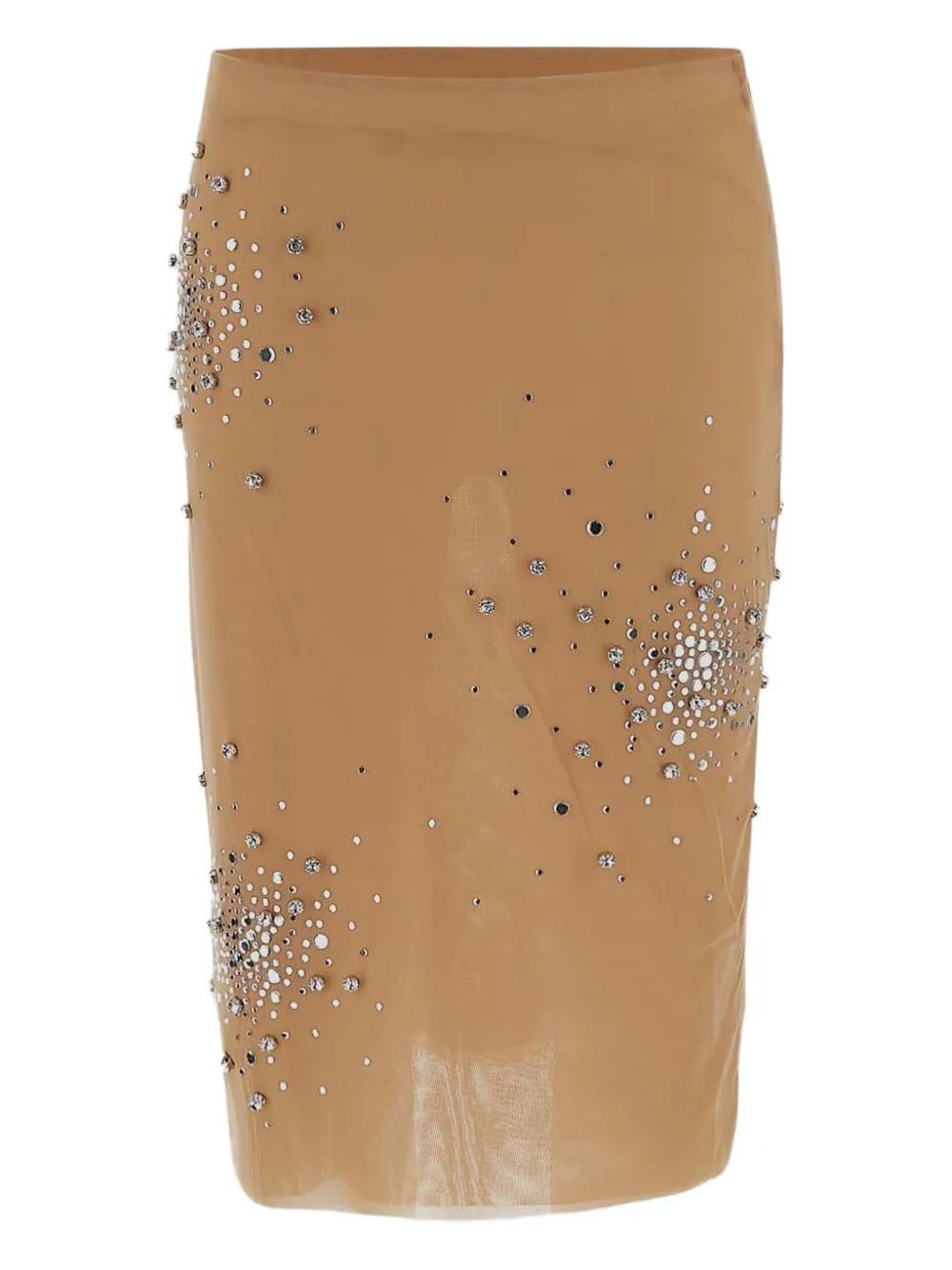 DES PHEMMES Saia com aplicação de strass | Neutro | Image 1
