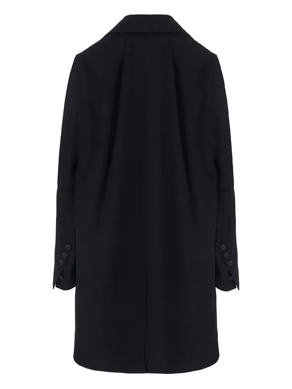 Rick Owens Wollen jas Zwart