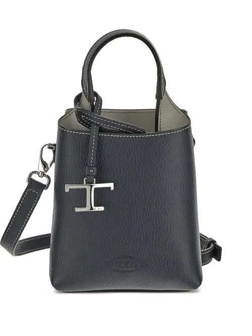 Tod's sac cabas en cuir - Bleu - Tod's - Modalova