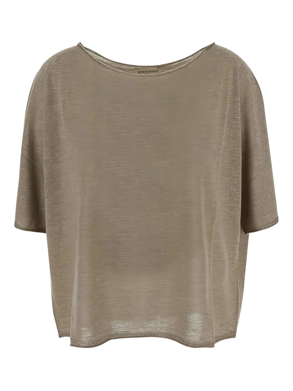 Gentry Portofino fine-knit T-shirt