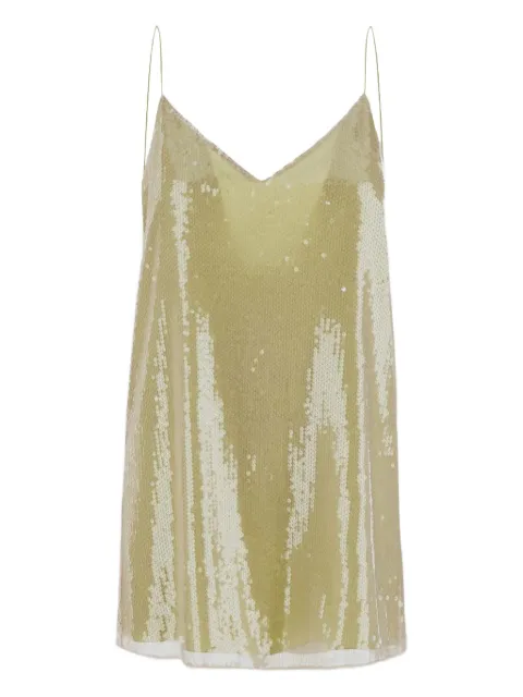 mvp wardrobe sequin-embellished mini dress